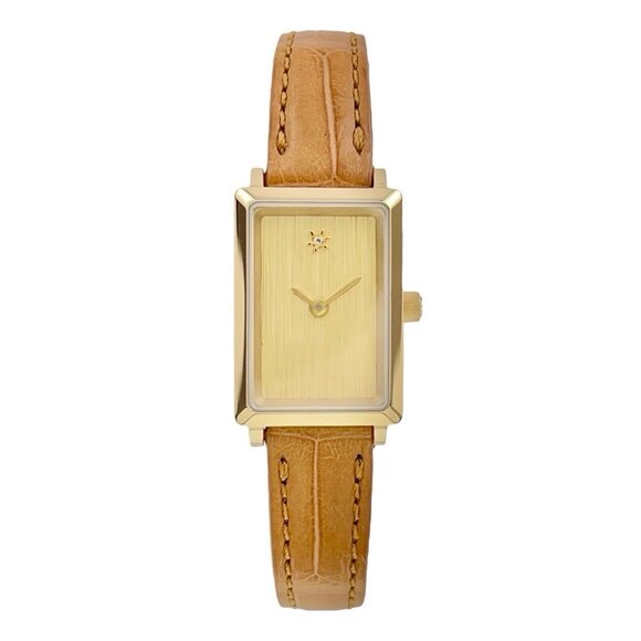 NEW Gomelsky By Shinola Shirly Small Quartz Watch Gold Plated w/ Box MSRP $850 - Picture 1 of 11